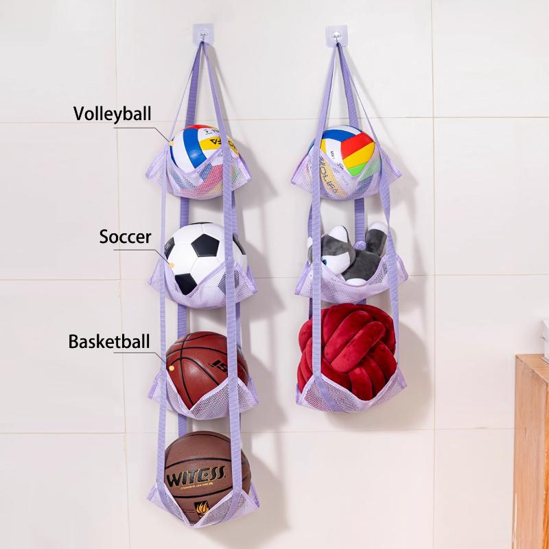 Sports Equipment Garage Storage - Yeni Duvara Monte Edilen Top Saklama