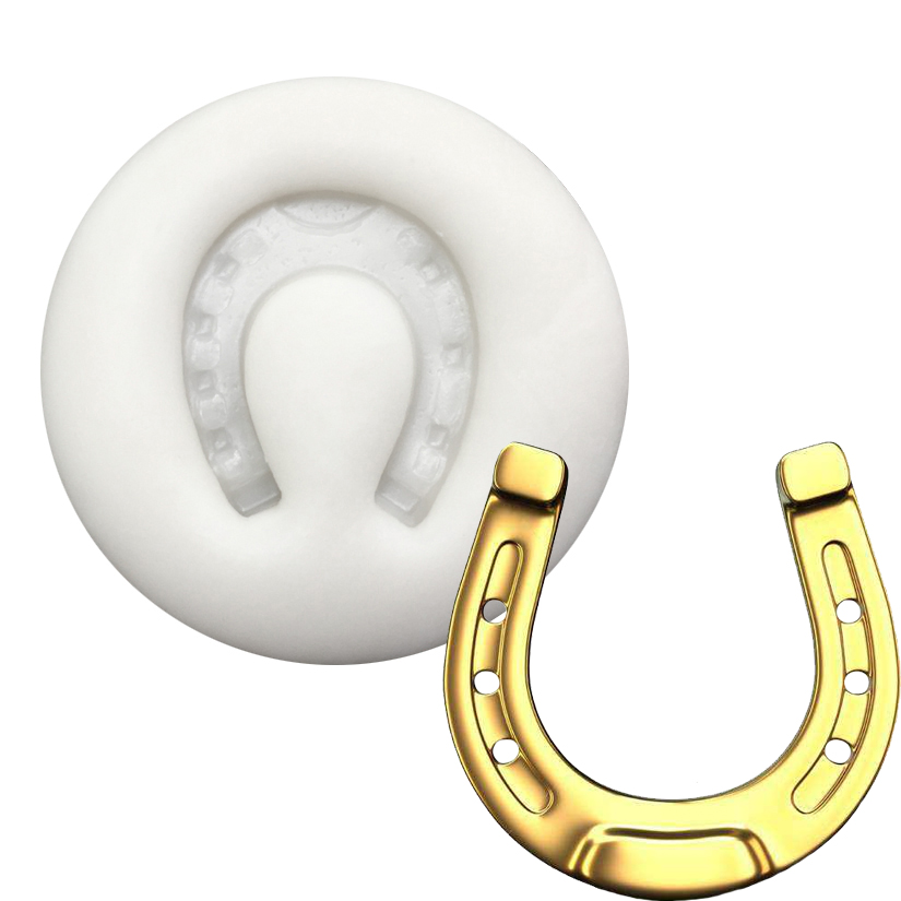 Horseshoe Game Set - At Nalı Silikon Sugarcraft Kalıp Çikolatalı