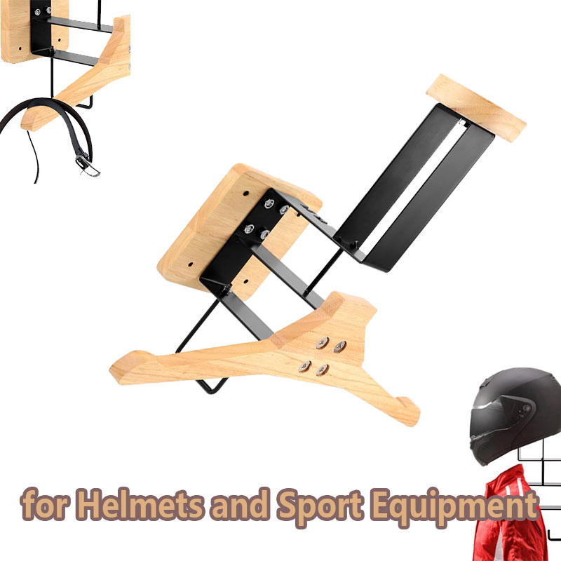 Ahşap Motosiklet Kask Tutucu D - Sports Equipment Organizer Rack incelemesi ve fiyatı