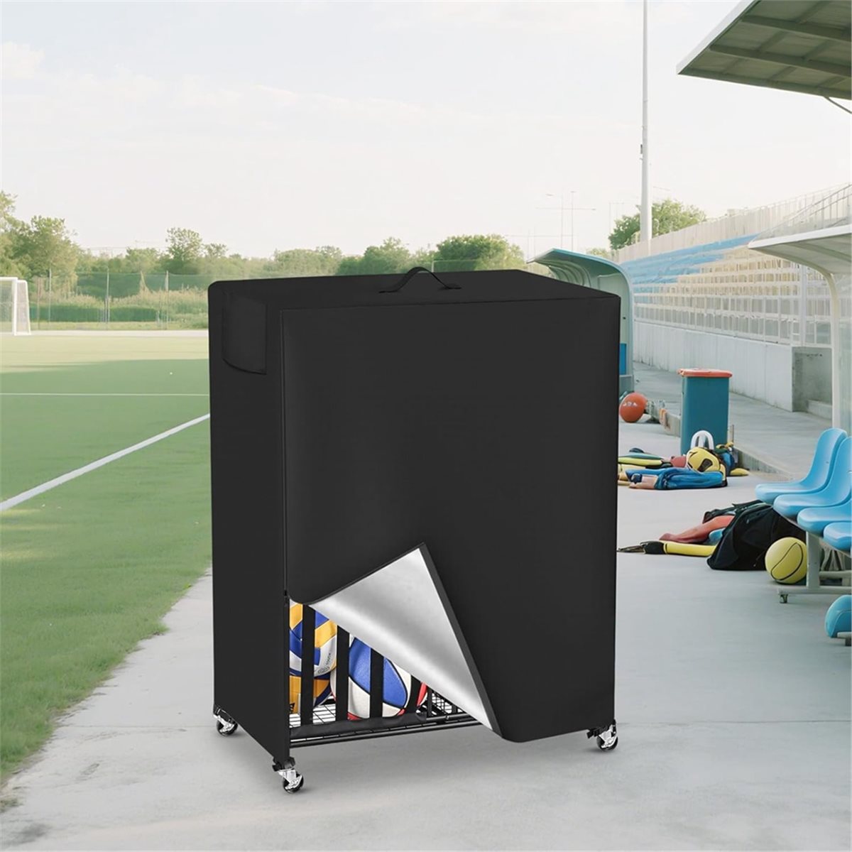 Basketbol Rafı Örtüsü Garaj Sp - Sports Equipment Garage Storage incelemesi ve fiyatı