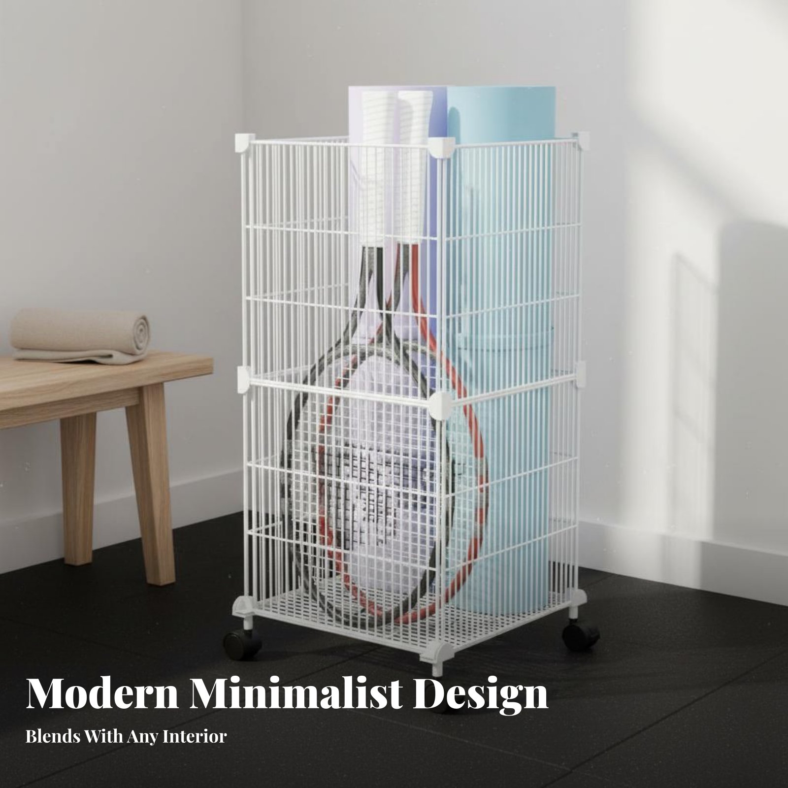 Spor Ekipmanları Saklama Araba - Sports Equipment Organizer Rack incelemesi ve fiyatı