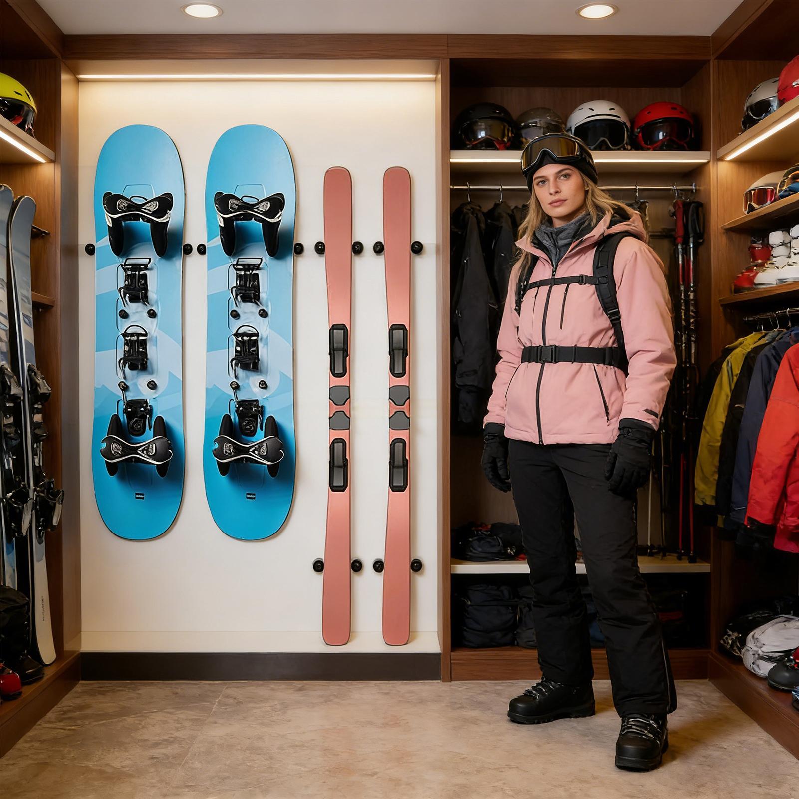 Kayak Duvar Askısı Dikey Snowb - Sports Equipment Garage Storage incelemesi ve fiyatı