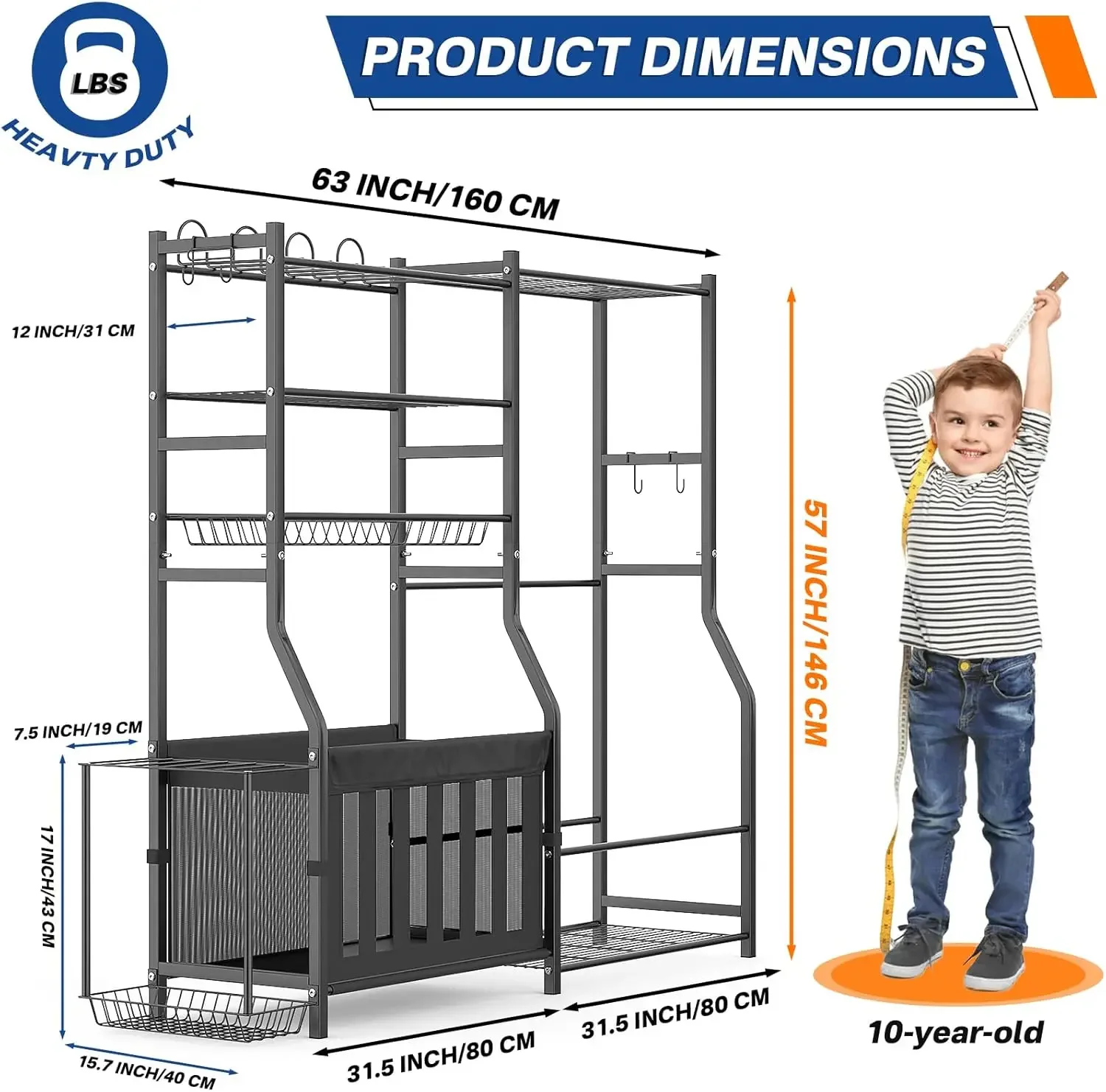 Ağır Hizmet Tipi Garaj Spor Ek - Sports Equipment Garage Storage incelemesi ve fiyatı